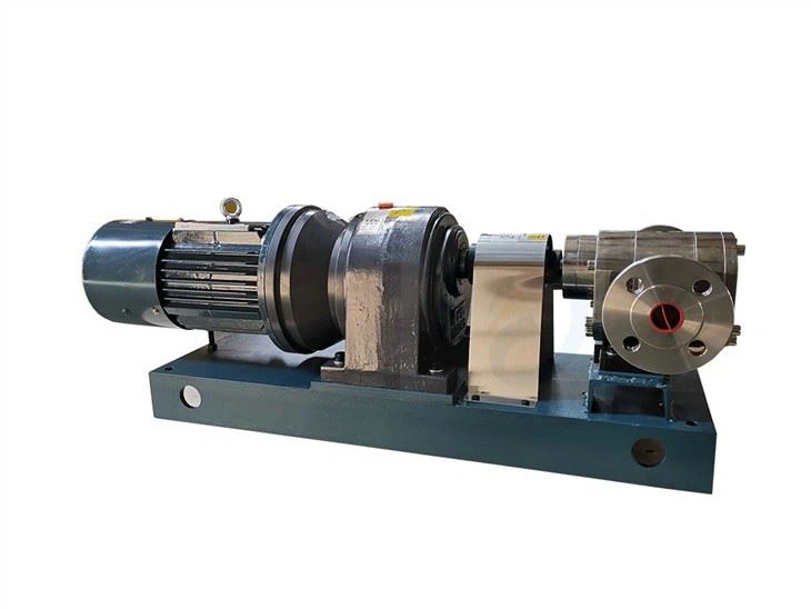 Ruostumattomasta teräksestä valmistettu hammaspyöräpumppu kemian- ja elintarviketeollisuuteen